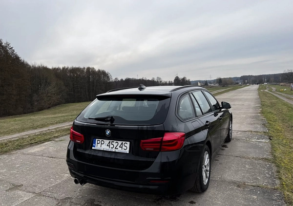 BMW Seria 3 cena 73900 przebieg: 77548, rok produkcji 2018 z Poznań małe 67